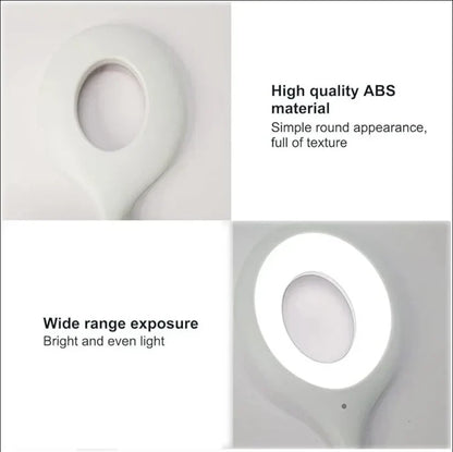 USB Reading Light Voice Control Lamp Voice Activated Lamp Smart Voice Small Table Lamp for Home Learning and Office