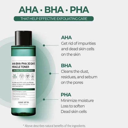 SOME BY MI AHA BHA PHA 30 Days Miracle Toner
